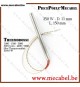 Résistance bougie allumage poêle pellet granulés 250 W 230 V D. 11x150 mm - THERMOROSSI