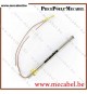 Résistance - bougie d'allumage - 250W L140 mm avec bague - RAVELLI