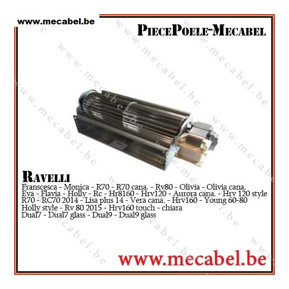Ventilateur ambiance QLN65-2400 - RAVELLI