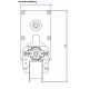 Motoréducteur MELLOR 3 RPM - série T3, alimentation 220VCA