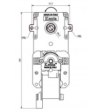 Motoréducteur KENTA 3 RPM - diamètre 8,5 mm