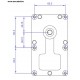 Motoréducteur MELLOR 3 RPM, série T3 alimentation 220VCA