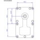 Motoréducteur MELLOR 3 RPM, série T3 alimentation 220VCA