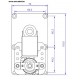 Motoréducteur MELLOR 1,5 RPM, série T3 alimentation 220VCA