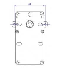 Motoréducteur MELLOR 3 RPM - série T14 alimentation 220VCA - diamètre 8,5 mm