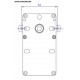 Motoréducteur MELLOR 5 RPM - série T14 alimentation 220VCA