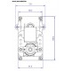 Motoréducteur MELLOR 5 RPM - série T14 alimentation 220VCA