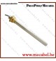 Bougie diamètre 12,5 mm avec raccord fileté de 3/8" GAS - Longueur 204 mm