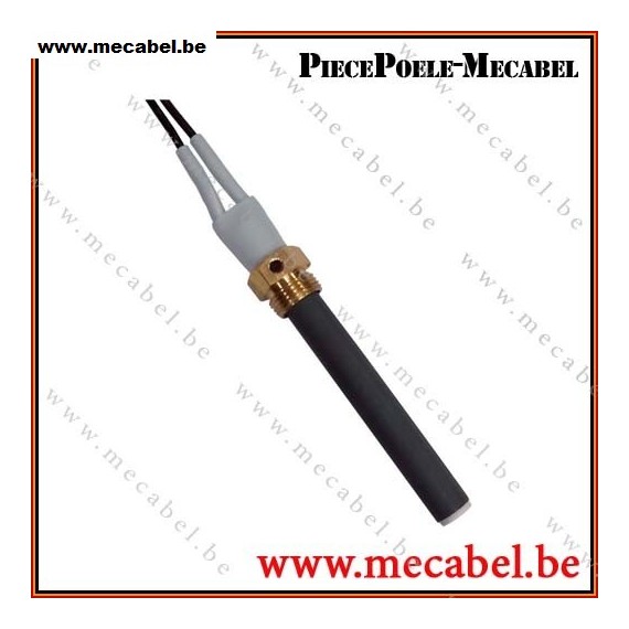 Bougie céramique avec raccord 3/8" GAS - Diamètre 11,5 mm Longueur 94 mm