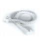 Tresse blanche diamètre 7 mm pour passage échangeurs latéraux - Nobis