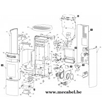 Poêle à pellet DUAL 7 - Ravelli