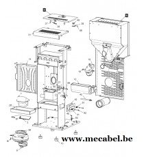 Poêle à pellet YOUNG 80 - Ravelli