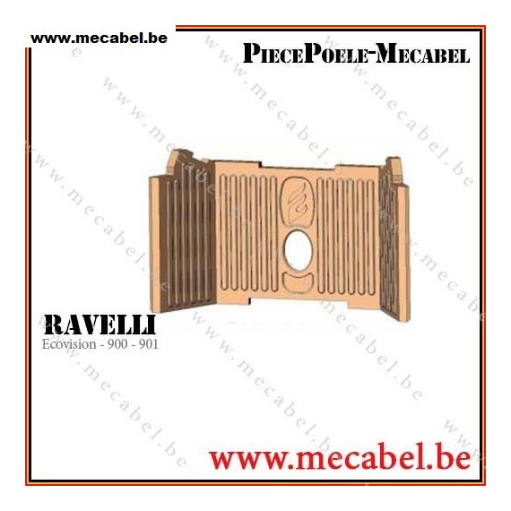 Pièces détachées RAVELLI - Kit vermiculite firex 600 - Mecabel