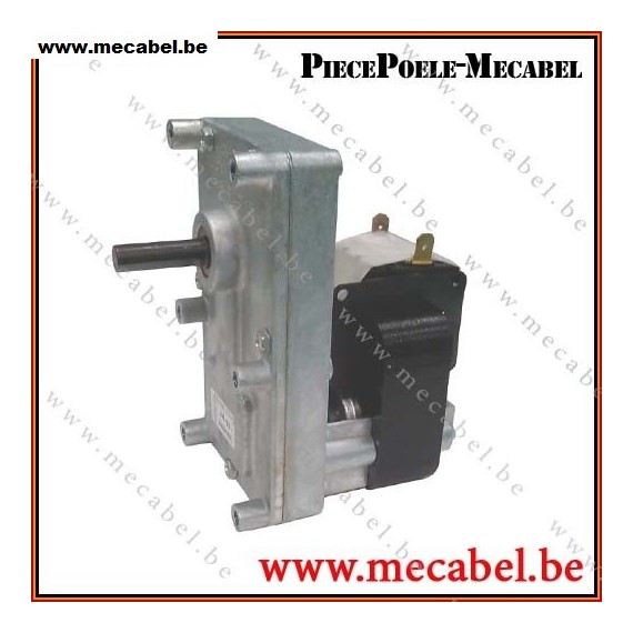 Motor&eacute;ducteur MELLOR 3 RPM - s&eacute;rie T3, alimentation 220VCA - diam&egrave;tre 8,5 mm
