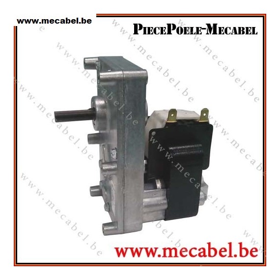Motor&eacute;ducteur MELLOR 3 RPM, s&eacute;rie T3 alimentation 220VCA - diam&egrave;tre 9,5 mm