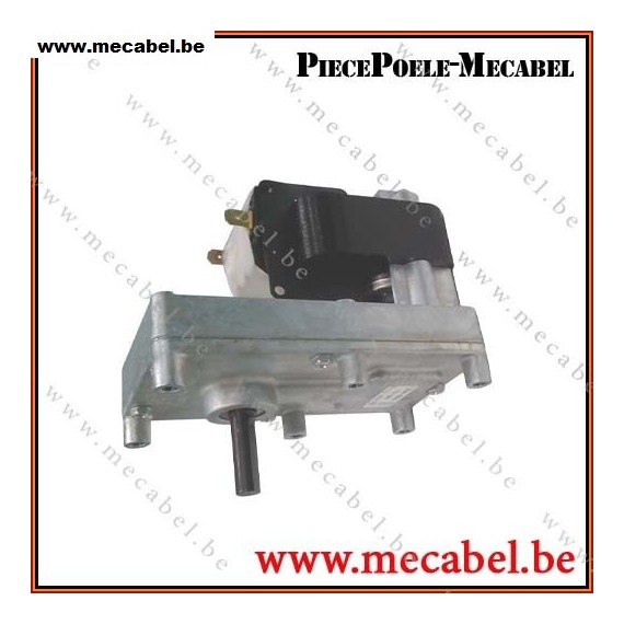 Motor&eacute;ducteur MELLOR 1,5 RPM, s&eacute;rie T3 alimentation 220VCA - diam&egrave;tre 9,5 mm