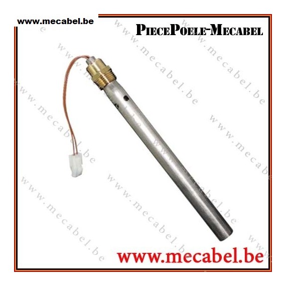 Kit bougie d'allumage avec tube de canalisation d'air - Diam&egrave;tre 18 mm Longueur 190 mm